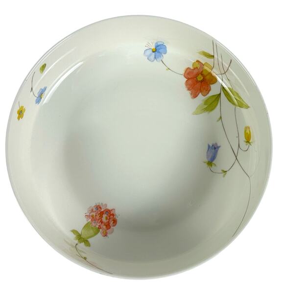Mikasa Bone China Japan 1974-1996 Retired 'Just Flowers' 9" Serving Bowl - Picture 3 of 7